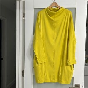 ANTHROPOLOGY PLUS Vibrant Yellow Long Tunic